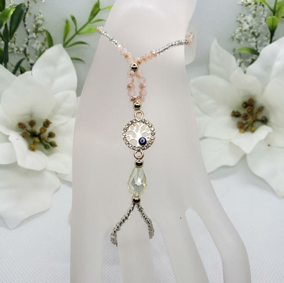 Beaded Belly Dancer Bracelet - Picture 1 of 2